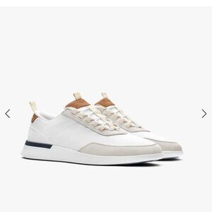 Wolf and Shepherd Crossover Victory Trainer White & Grey Sneakers M 9.5 W 11.5